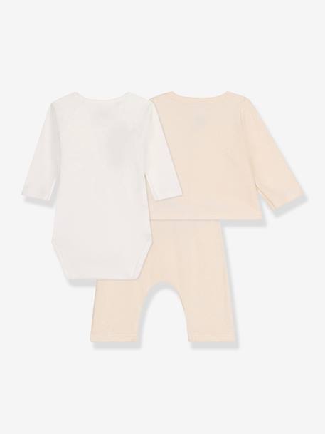 Ensemble naissance PETIT BATEAU beige 2 - vertbaudet enfant 