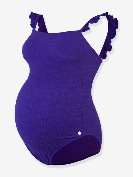 maillot de bain de grossesse Maldive CACHE-COEUR violet 1 - vertbaudet enfant 