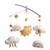 Mobile musical en coton blanc BLANC 1 - vertbaudet enfant 