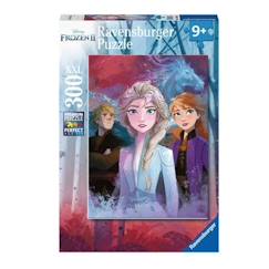 Jouet-Puzzle 300 pièces XXL - RAVENSBURGER - La Reine des Neiges 2 - Dessins animés et BD - Fille - Bleu