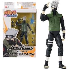 Figurine Anime Heroes 17 cm - Kakashi Hatake - Naruto Shippuden - BANDAI  - vertbaudet enfant