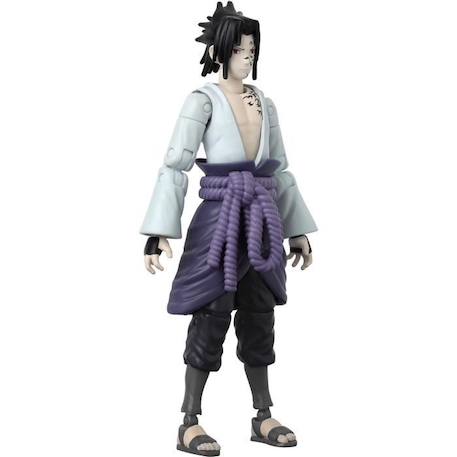 Figurine articulée Sasuke 17cm - Anime Heroes Beyond - Naruto Shippuden - BANDAI BLANC 2 - vertbaudet enfant 