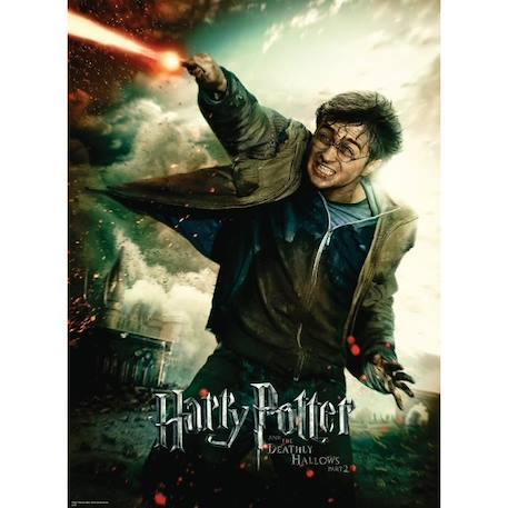 Puzzle Harry Potter 100 pièces XXL - Le monde fantastique d’Harry Potter - Ravensburger BLANC 2 - vertbaudet enfant 