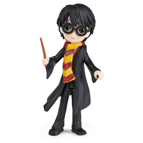 Figurine Harry Potter Magical Minis - SPIN MASTER - 6062061 - 8 cm articulée + fiche collection NOIR 2 - vertbaudet enfant 