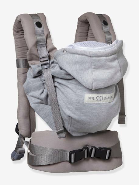 Porte-bébé physiologique HoodieCarrier 2 Black forest+Gris athlétique+Wild camo 11 - vertbaudet enfant 