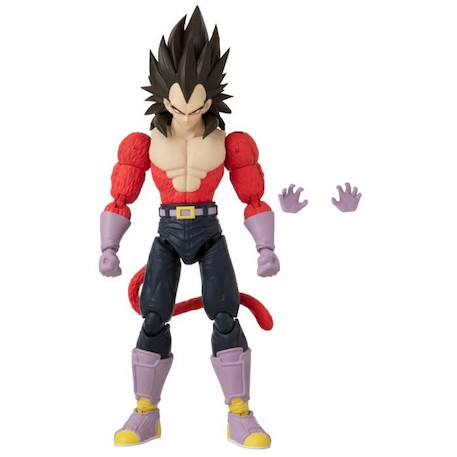 Figurine Dragon Ball Super Dragon Stars 17 cm - Super Saiyan 4 Vegeta - BANDAI ROUGE 3 - vertbaudet enfant 