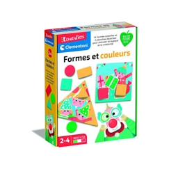 Jouet-Jeux éducatifs-Jeux pédagogiques-Jeu d'apprentissage Formes et couleurs - Clementoni