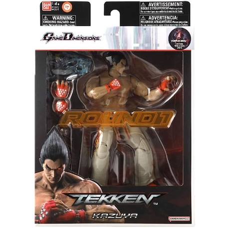 Figurine d'action Tekken - Bandai - Kazuya Mishima - 17 cm MARRON 2 - vertbaudet enfant 