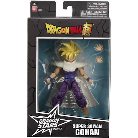 Figurine Dragon Stars 17 cm - Super Saiyan 2 Gohan - BANDAI - Dragon Ball VIOLET 2 - vertbaudet enfant 