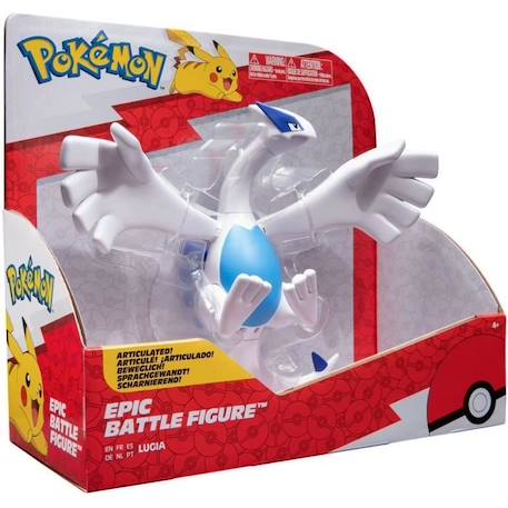Figurine Pokémon Lugia 30 cm - BANDAI BLANC 3 - vertbaudet enfant 