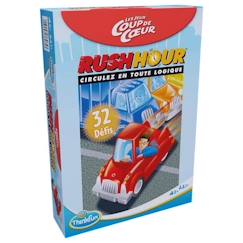 Jouet-Jeux de société-Jeu de logique - RAVENSBURGER - Rush Hour - Version compacte - 1 joueur ou plus - 30 min