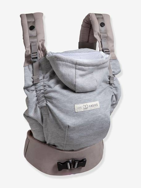 Porte-bébé physiologique HoodieCarrier 2 Black forest+Gris athlétique+Wild camo 10 - vertbaudet enfant 