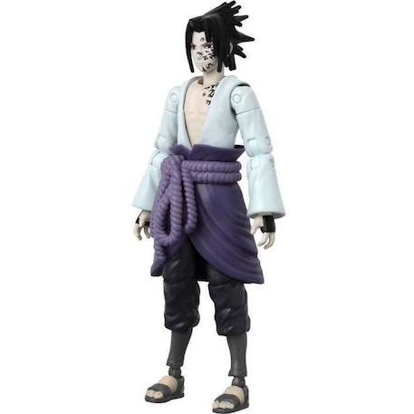 Figurine articulée Sasuke 17cm - Anime Heroes Beyond - Naruto Shippuden - BANDAI BLANC 1 - vertbaudet enfant 