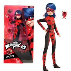 -Poupée Ladybug Miraculous 26 cm - Costume inédit - BANDAI