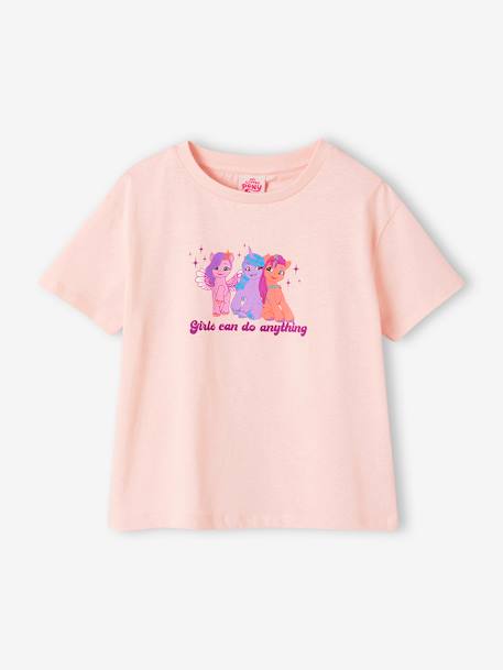 Tee-shirt fille My Little Pony® vieux rose 1 - vertbaudet enfant 