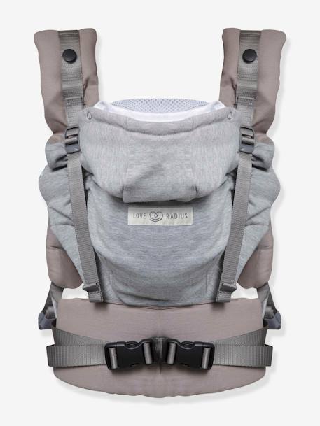 Porte-bébé physiologique HoodieCarrier 2 Black forest+Gris athlétique+Wild camo 8 - vertbaudet enfant 