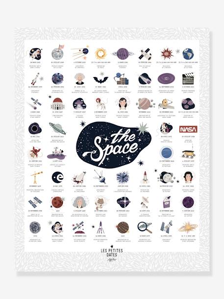 Affiche Les grandes dates - The Space LES PETITES DATES blanc 1 - vertbaudet enfant 