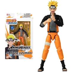 Jouet-Figurine Anime Heroes - Bandai - Naruto Shippuden - Naruto Uzumaki (Final Battle) - 17 cm