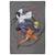 NARUTO SHIPPUDEN - Plaid Naruto et Sasuke 110x130 cm - 100% Polyester - Gris GRIS 1 - vertbaudet enfant 