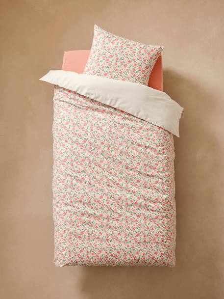 Parure housse de couette enfant et taie d'oreiller LATINO VIBES, avec coton recyclé multicolore 8 - vertbaudet enfant 