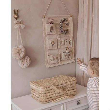 Décoration murale enfant - FLORA - Coton BEIGE 6 - vertbaudet enfant 