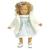Poupée Minette 27 cm - PETITCOLLIN - Louisa par Sylvia Natterer - Beige - Fille - Enfant BEIGE 1 - vertbaudet enfant 