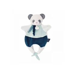 Jouet-Premier âge-Doudou - Doudou et Compagnie - Panda - Vert - 30 cm