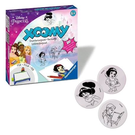 Xoomy Recharge Disney Princesses BLANC 3 - vertbaudet enfant 