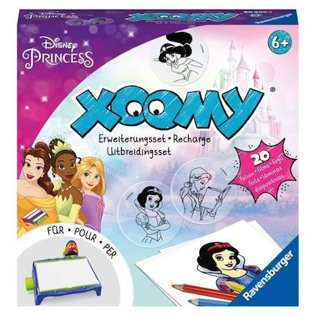 Xoomy Recharge Disney Princesses BLANC 1 - vertbaudet enfant 