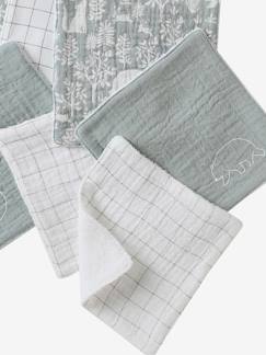 Linge de maison et décoration-Linge de bain-Lot de 6 lingettes lavables