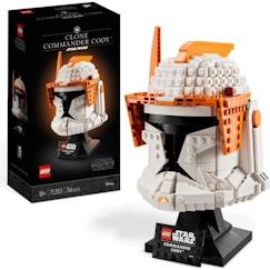 Jouet-Jeux d'imagination-LEGO® Star Wars 75350 Le Casque du Commandant Clone Cody, Maquette pour Adultes à Construire