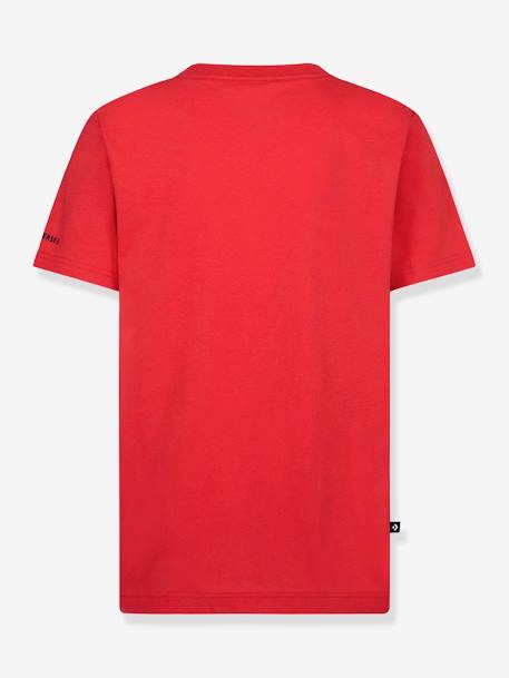 T-shirt Chuck Patch garçon CONVERSE rouge 2 - vertbaudet enfant 