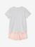 Ensemble fille T-shirt + short Disney Marie Les Aristochats rose pâle 4 - vertbaudet enfant 