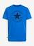 T-shirt Chuck Patch garçon CONVERSE bleu électrique 1 - vertbaudet enfant 