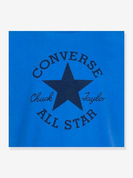 T-shirt Chuck Patch garçon CONVERSE bleu électrique 3 - vertbaudet enfant 