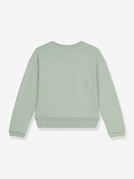 Sweat coeur en molleton femme vert 2 - vertbaudet enfant 