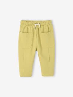 Pantalon en molleton bébé taille élastiquée  - vertbaudet enfant