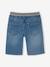 Bermuda garçon denim effet molleton facile à enfiler double stone 6 - vertbaudet enfant 