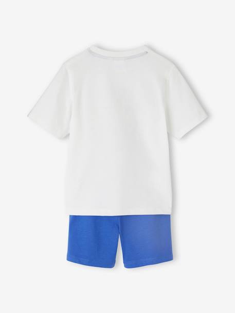 Pyjashort bicolore garçon Disney® Mickey Blanc/bleu 6 - vertbaudet enfant 