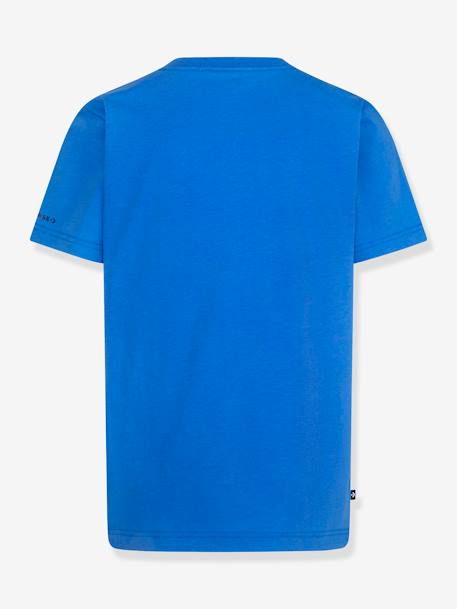 T-shirt Chuck Patch garçon CONVERSE bleu électrique 2 - vertbaudet enfant 