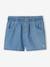 Short fille en denim léger facile à enfiler denim bleached+stone 6 - vertbaudet enfant 