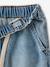 Bermuda garçon jean facile à enfiler bleu imprimé+denim gris+double stone+rayé bleu+stone 17 - vertbaudet enfant 
