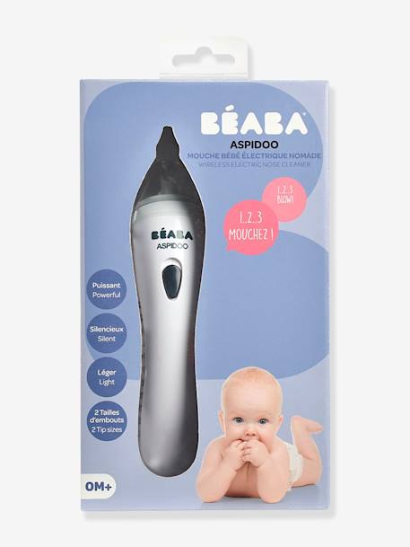 Mouche-bébé Aspidoo blanc 9 - vertbaudet enfant 