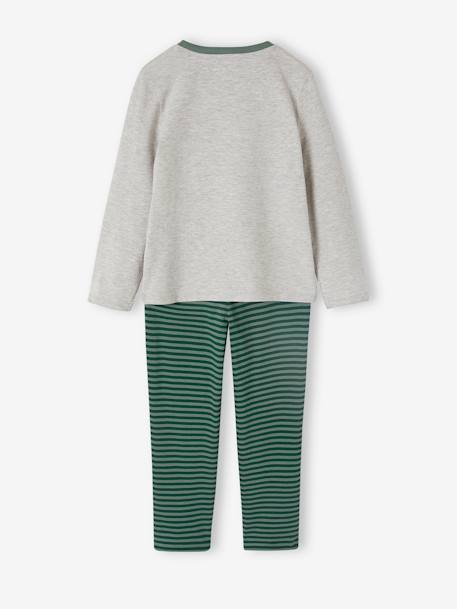 Lot de 2 pyjamas garçon jungle vert 10 - vertbaudet enfant 