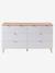 Commode double avec 8 tiroirs MERVEILLES blanc 4 - vertbaudet enfant 