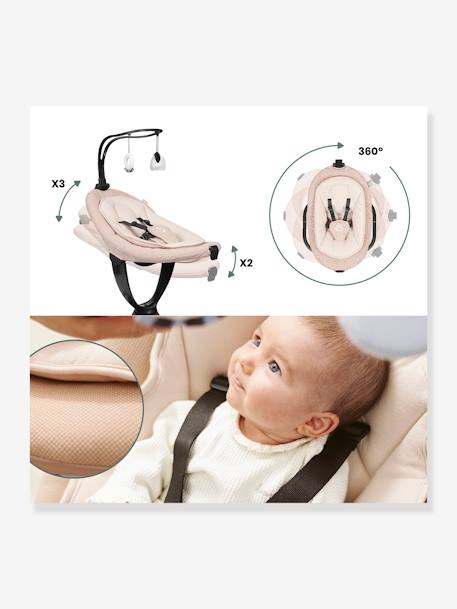 Balancelle électrique connectée Swoon Evolution Connect Mocca 4 - vertbaudet enfant 