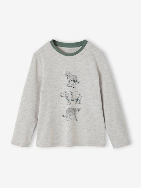 Lot de 2 pyjamas garçon jungle vert 5 - vertbaudet enfant 