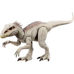 Jouet-Jeux d'imagination-Figurines, mini mondes, héros et animaux-Figurine Indominus Rex Camouflage - Mattel - HNT63 - Dinosaur Jurassic World