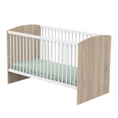 Chambre et rangement-Chambre-Lit bébé, lit enfant-Little Big Bed 140x70 Access Blanc Bois