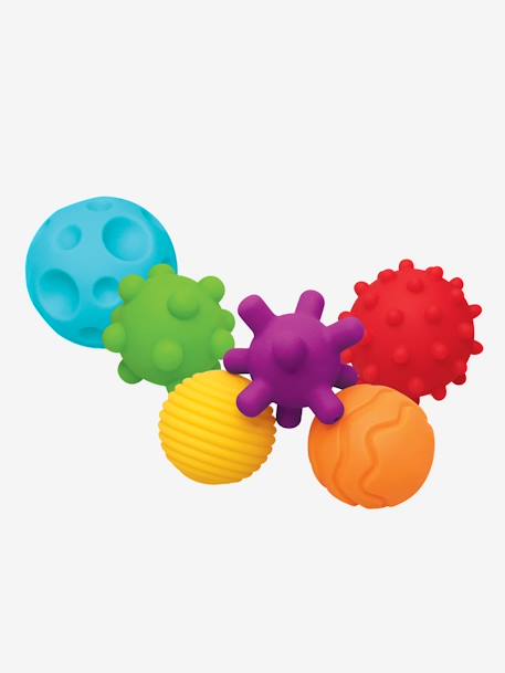 6 balles souples sensorielles INFANTINO multicolore 1 - vertbaudet enfant 